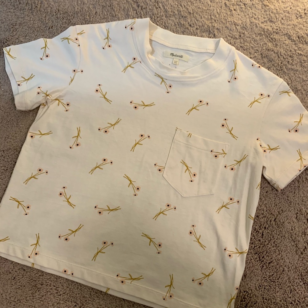 Madewell cropped T - never worn